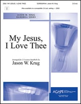 My Jesus, I Love Thee Handbell sheet music cover